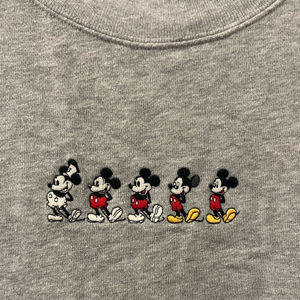 Uniqlo Disney Grey Top Dress with Mickey Mouse - Picture 4 of 13